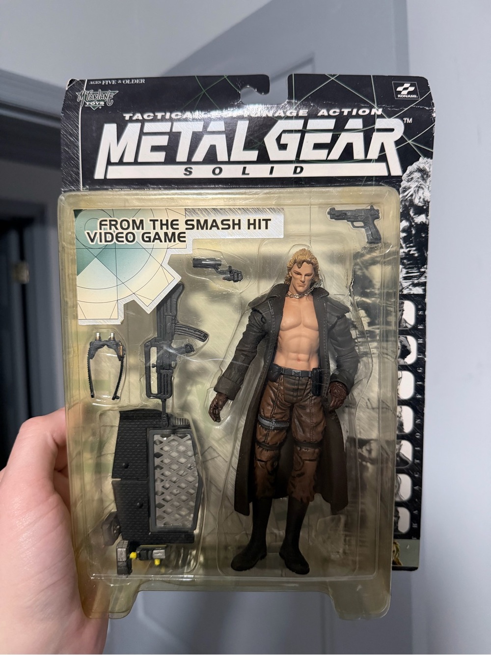 Liquid Snake Action Figure - Brown & Black